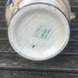 Carafe in porcelain from the faiencerie H Bequet Belgium