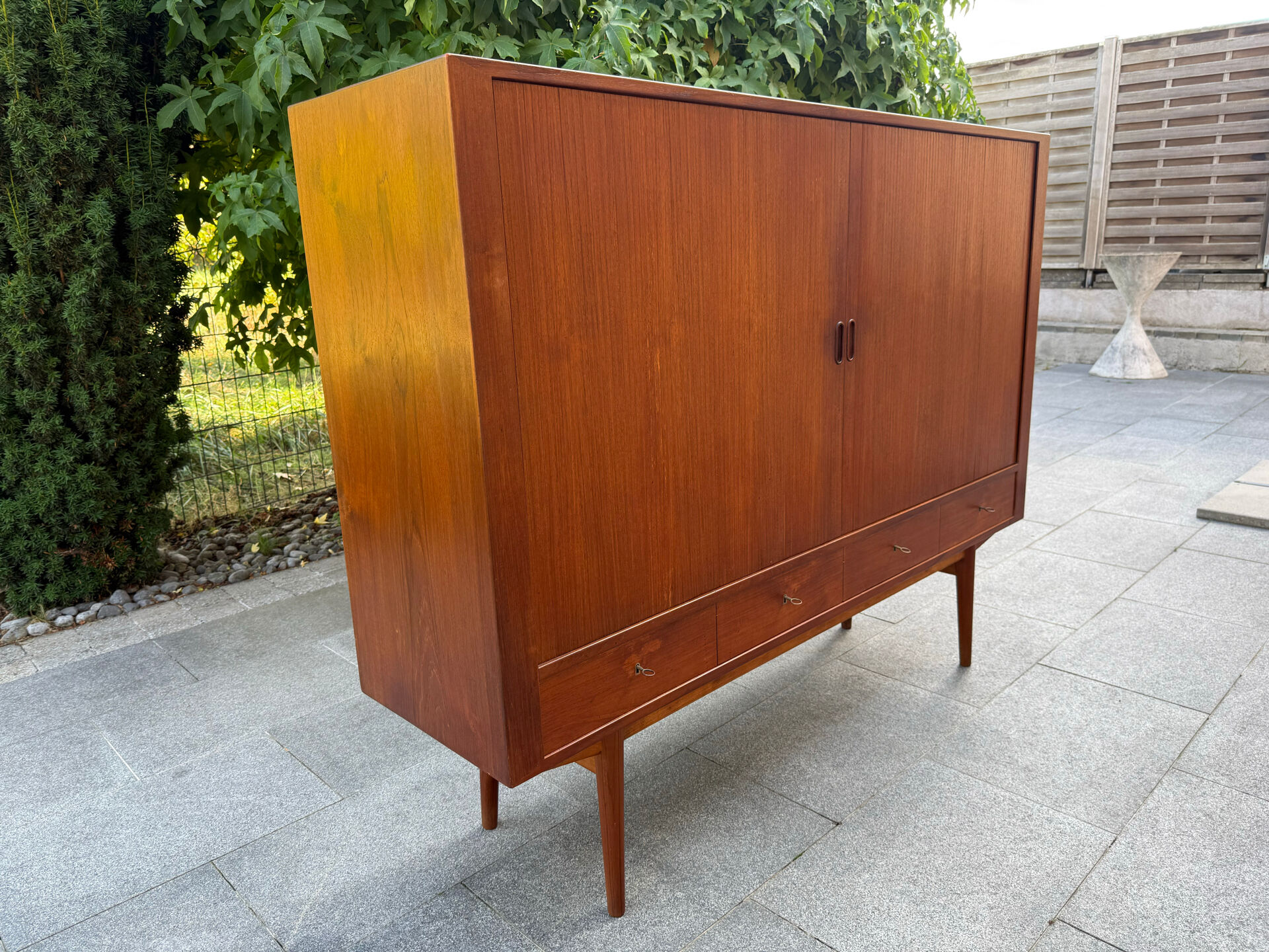 Scandinavian high buffet from the 1960s.