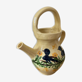 Chevrette jug Savoyard pottery