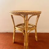 Rattan coffee table