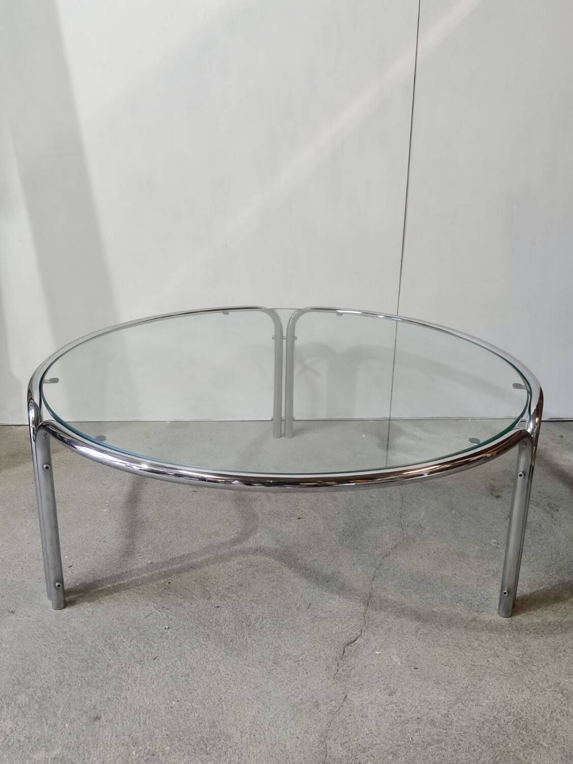 Vintage tripod coffee table