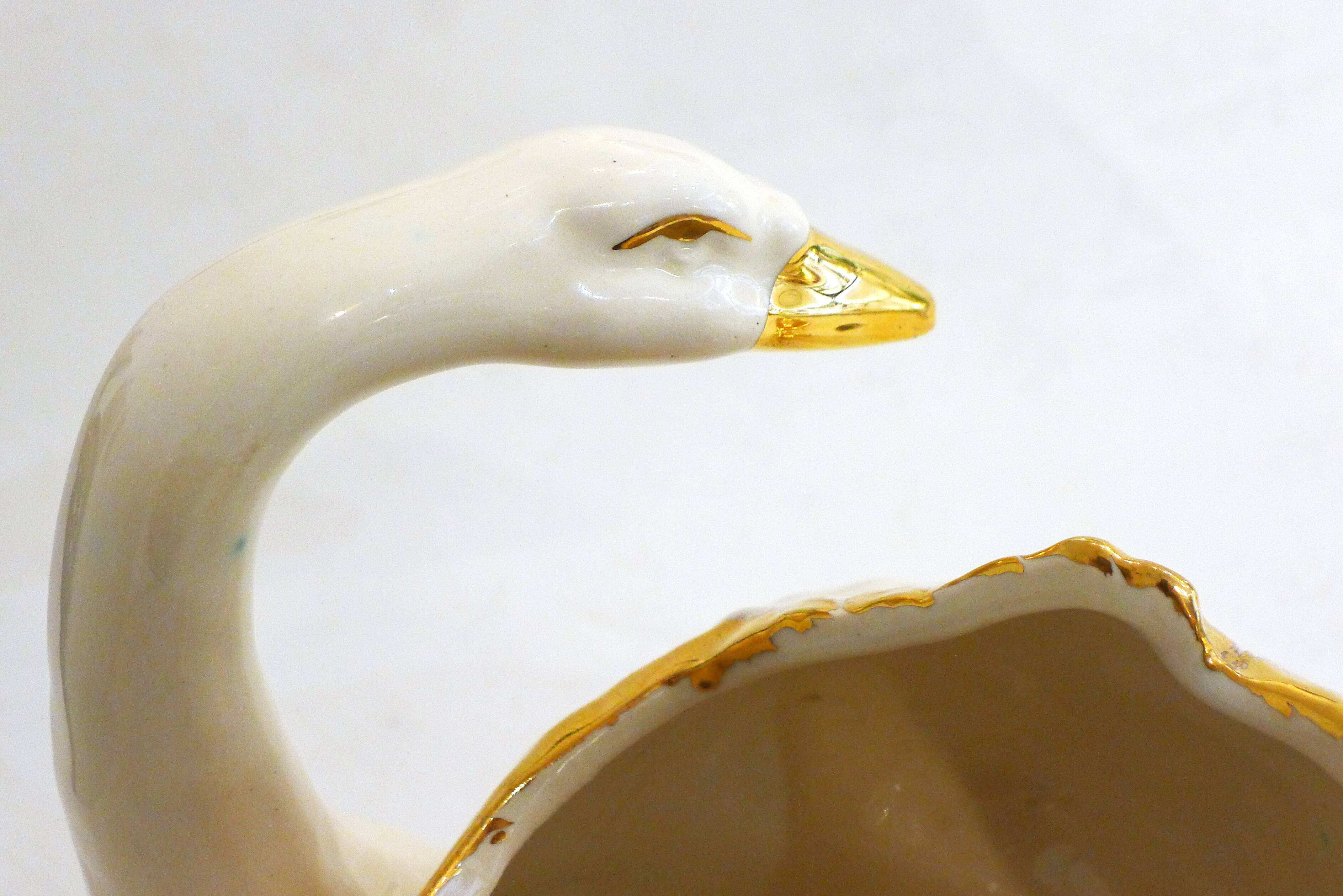 Cache-pot Cygne