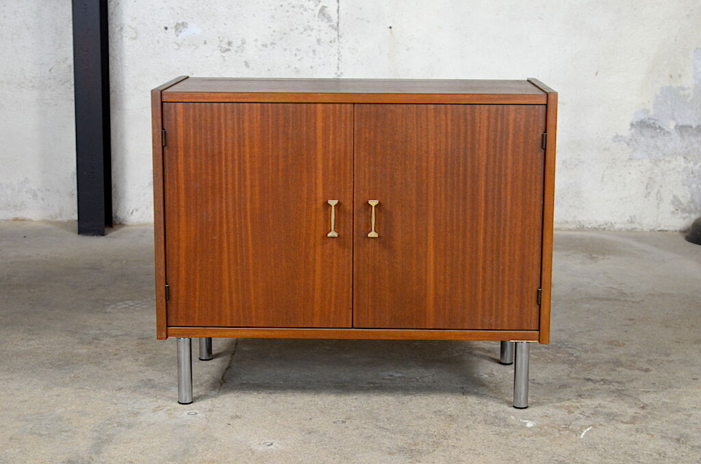 Furniture low Jeff design vintage 1960 mahogany