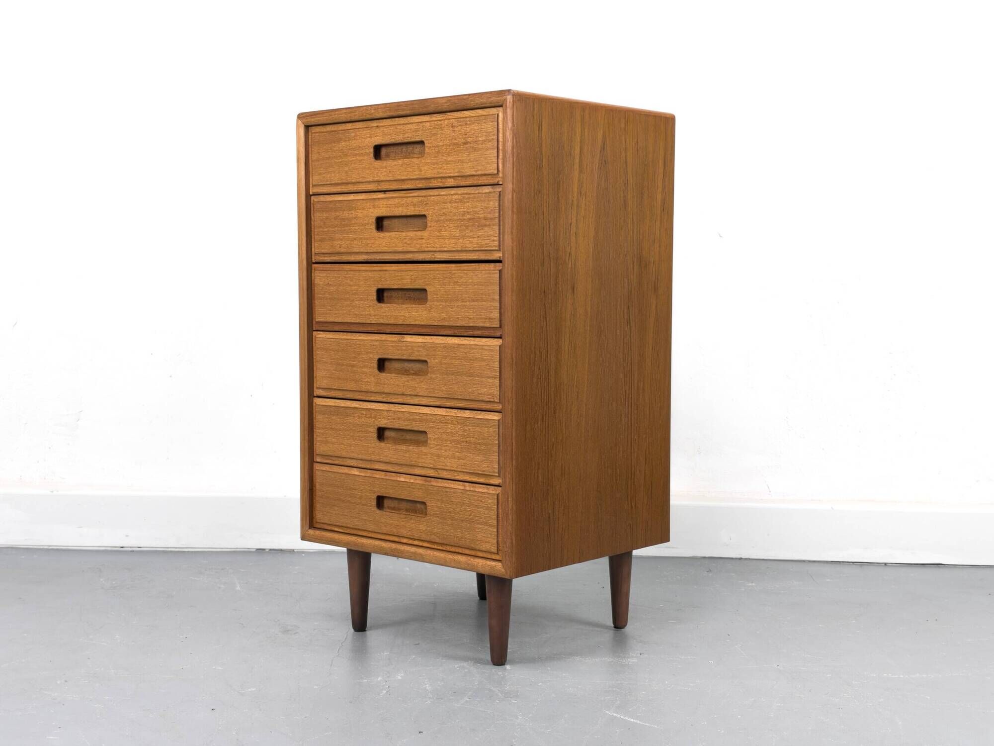 Danish Teak Chest of Drawers from Fanø, 1970s