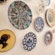 Ceramic wall plate signed HNOS Martinez Spain