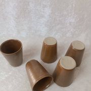 Stoneware cups Digoin*5