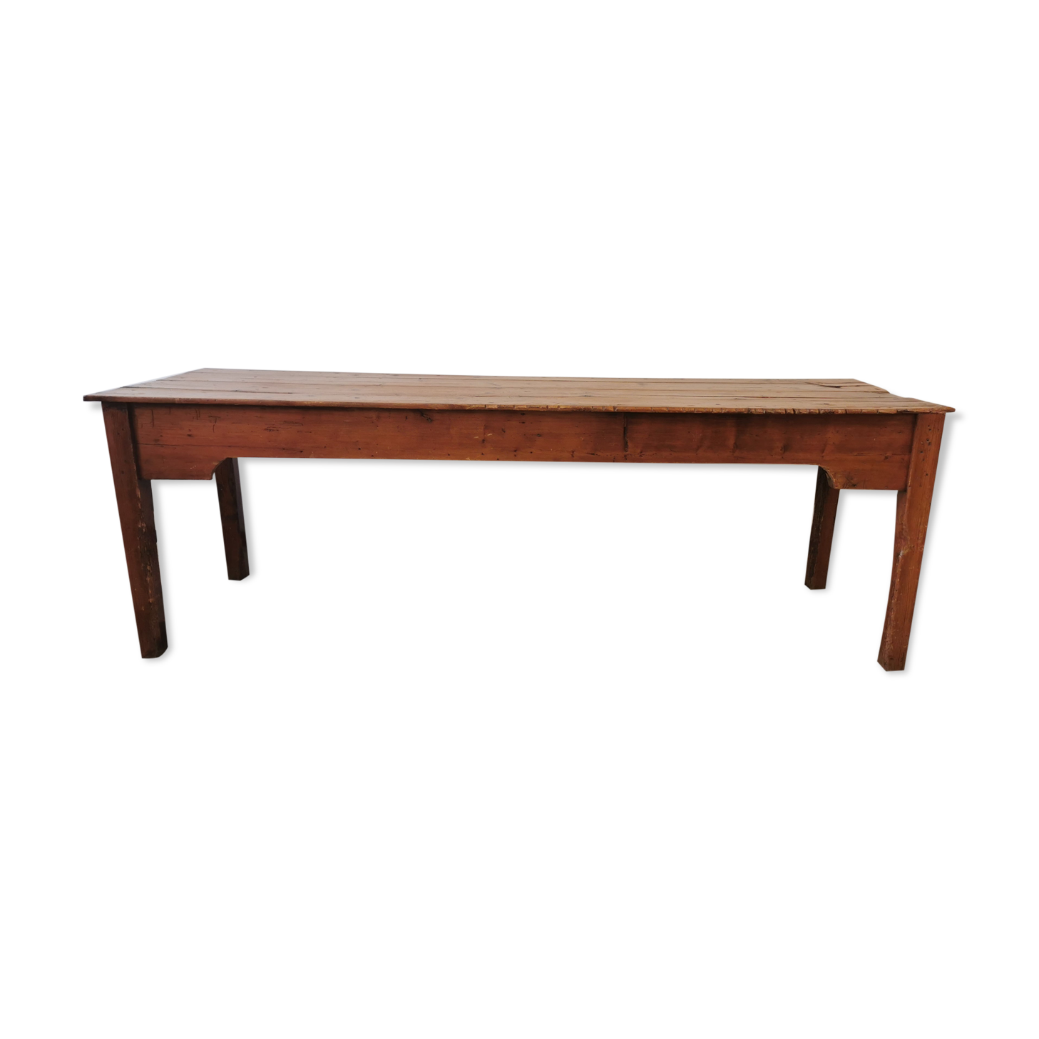 Old Catalan farmhouse table of 2m45