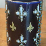 Pair of ancient enamelled ceramic pyrogens