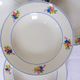 Set of 4 soup plates from the Gien factory, Nice model, in porcelain