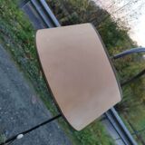 Floor lamp of the 50s magazine holder and tablet reader lamp formica