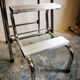 Stepladder walking foot