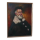 Painting Portrait Woman Signed P. CAPUTO