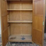 Parisian cabinet vintage solid oak