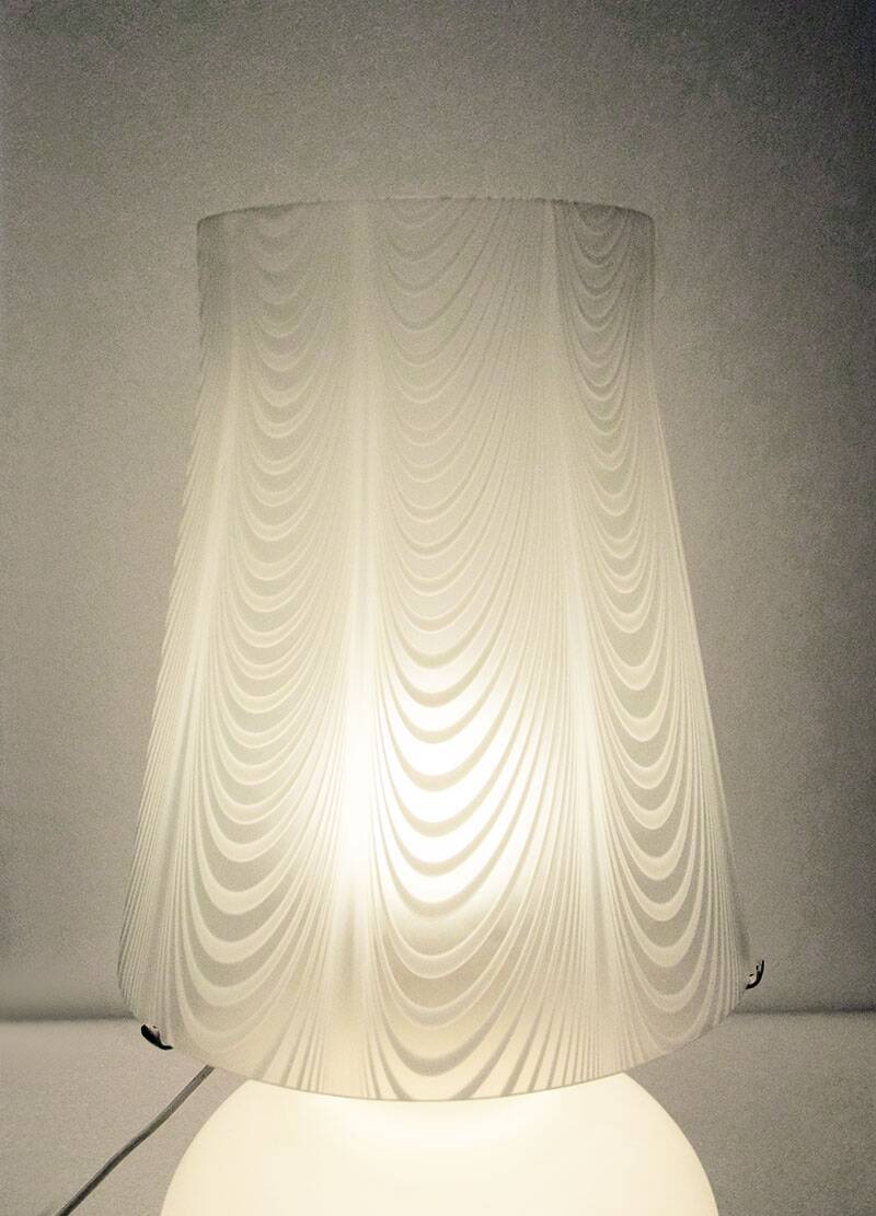 Large Murano glass table lamp Fenicio, 1950s