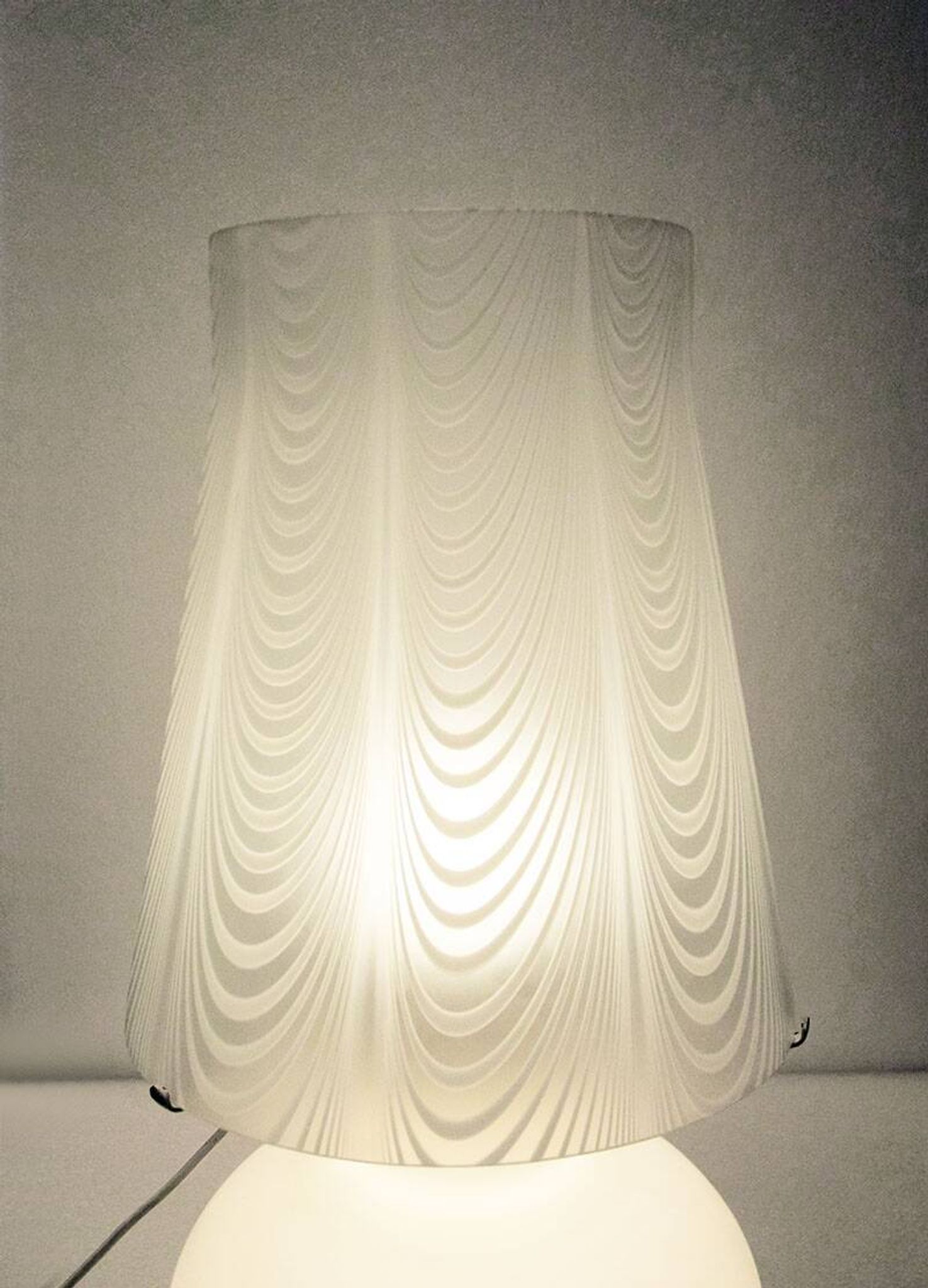 Large Murano glass table lamp Fenicio, 1950s