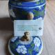 Mélarti Porcelain Vase with Lid - Hand-Painted Covered Pot