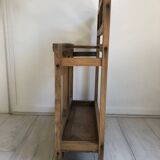 Antique wooden umbrella stand