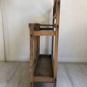 Antique wooden umbrella stand