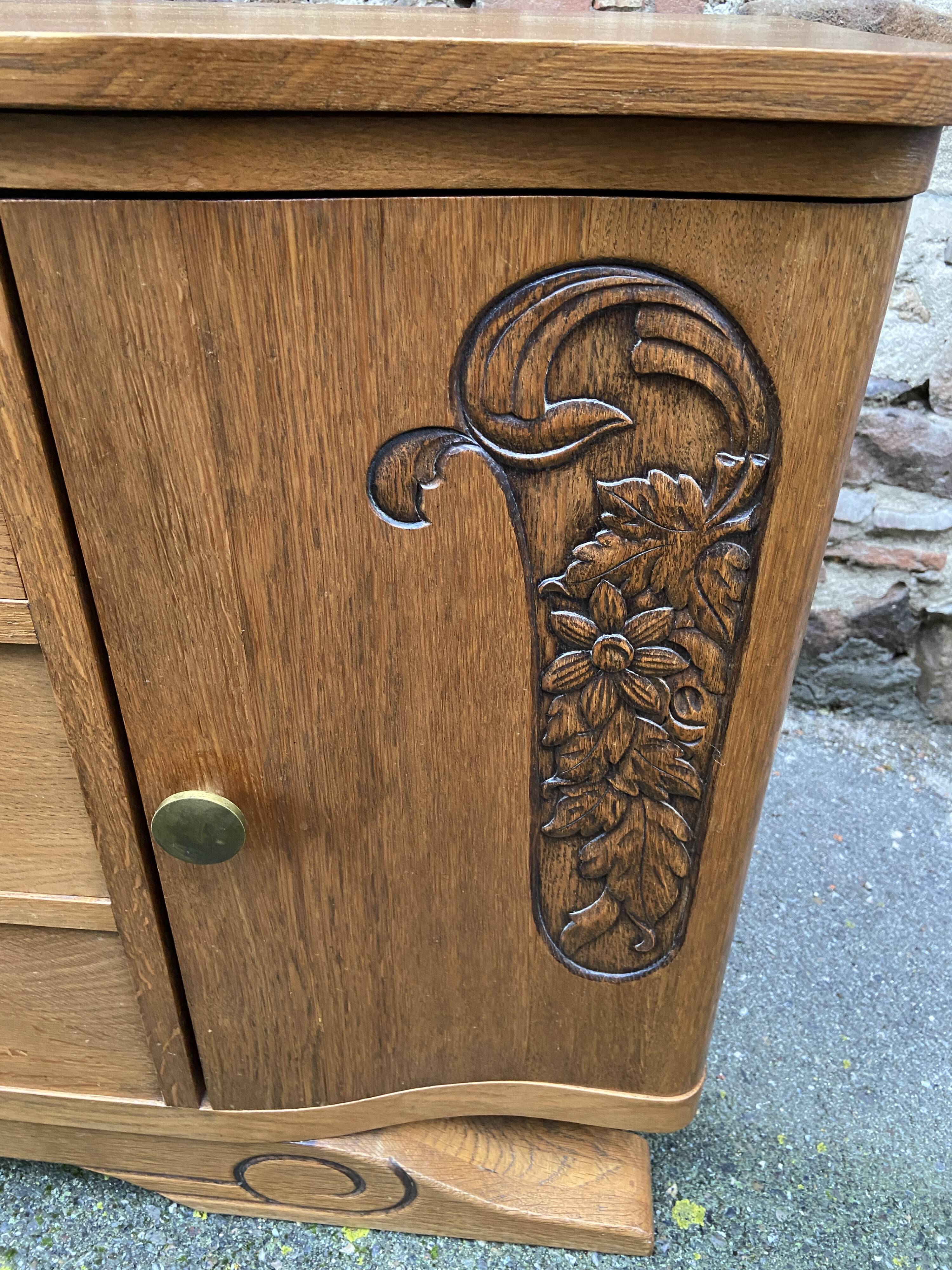 Art deco chest of drawers 1950