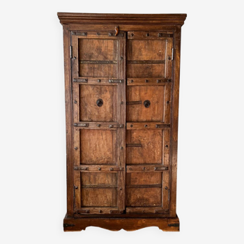 Indian solid wood  2 door cabinet
