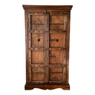 Indian solid wood  2 door cabinet