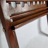 Folding teak magazine rack by Cees Braakman