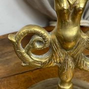 Chandelier, forme sirène, en bronze 