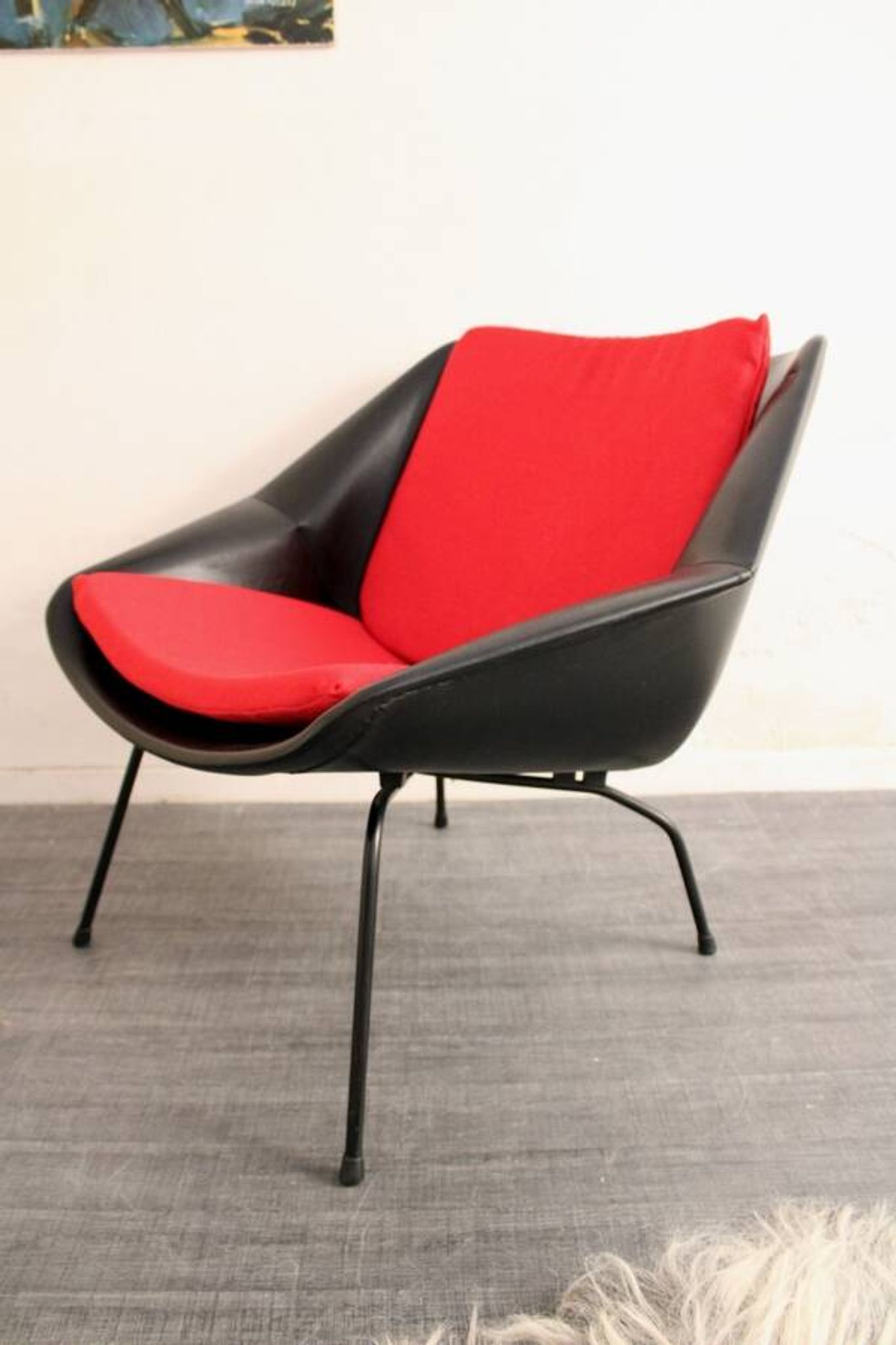 Chaise Pastoe années 60 Cees Braakman modèle FM08