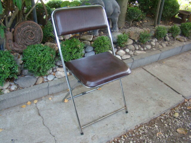 Antique folding chair