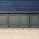 Antique painted wooden counter