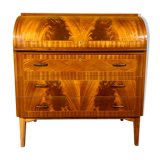 Swedish vintage roll-top desk by Egon Ostergaard, 1960s