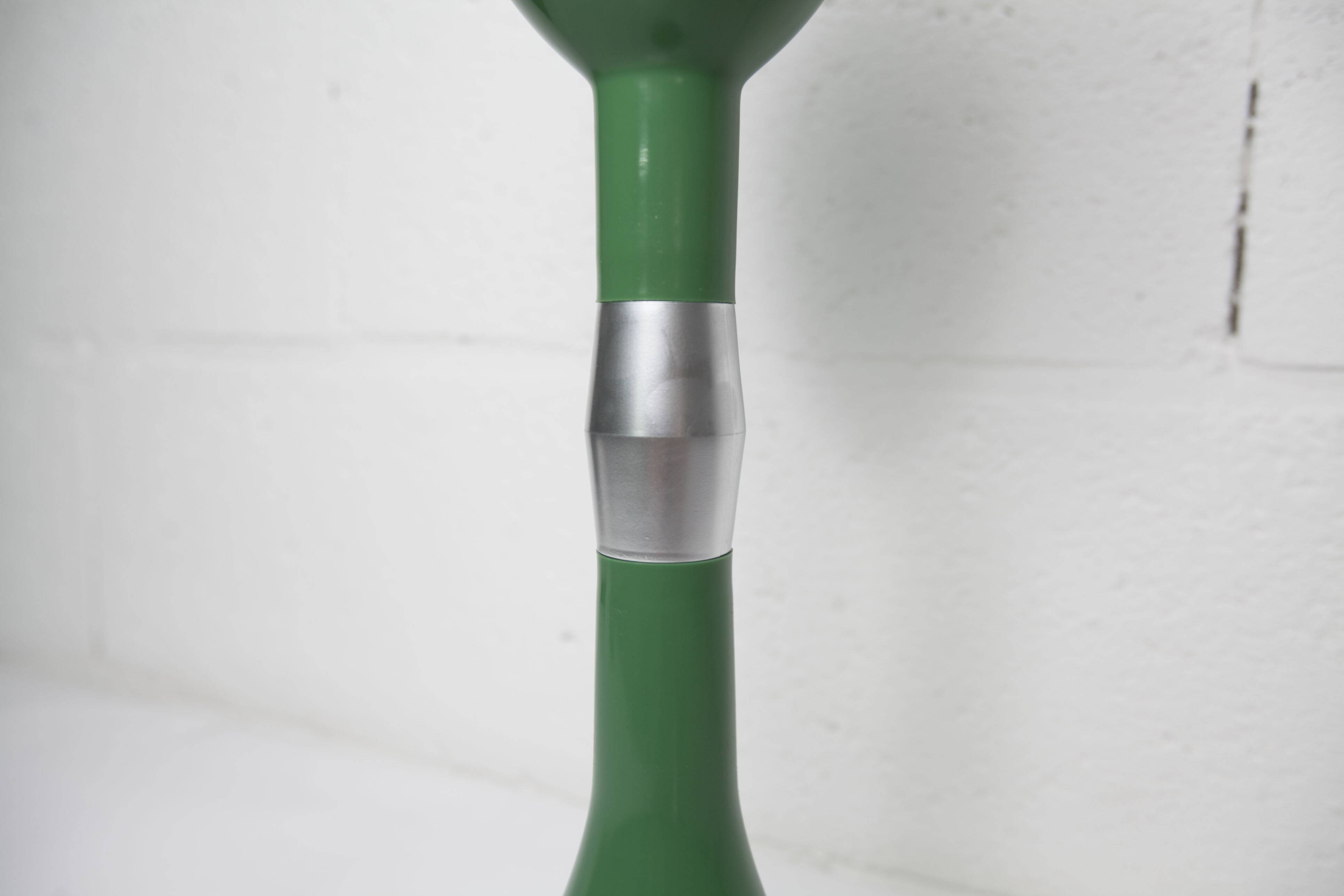 Space age ashtray 1970 italian design green