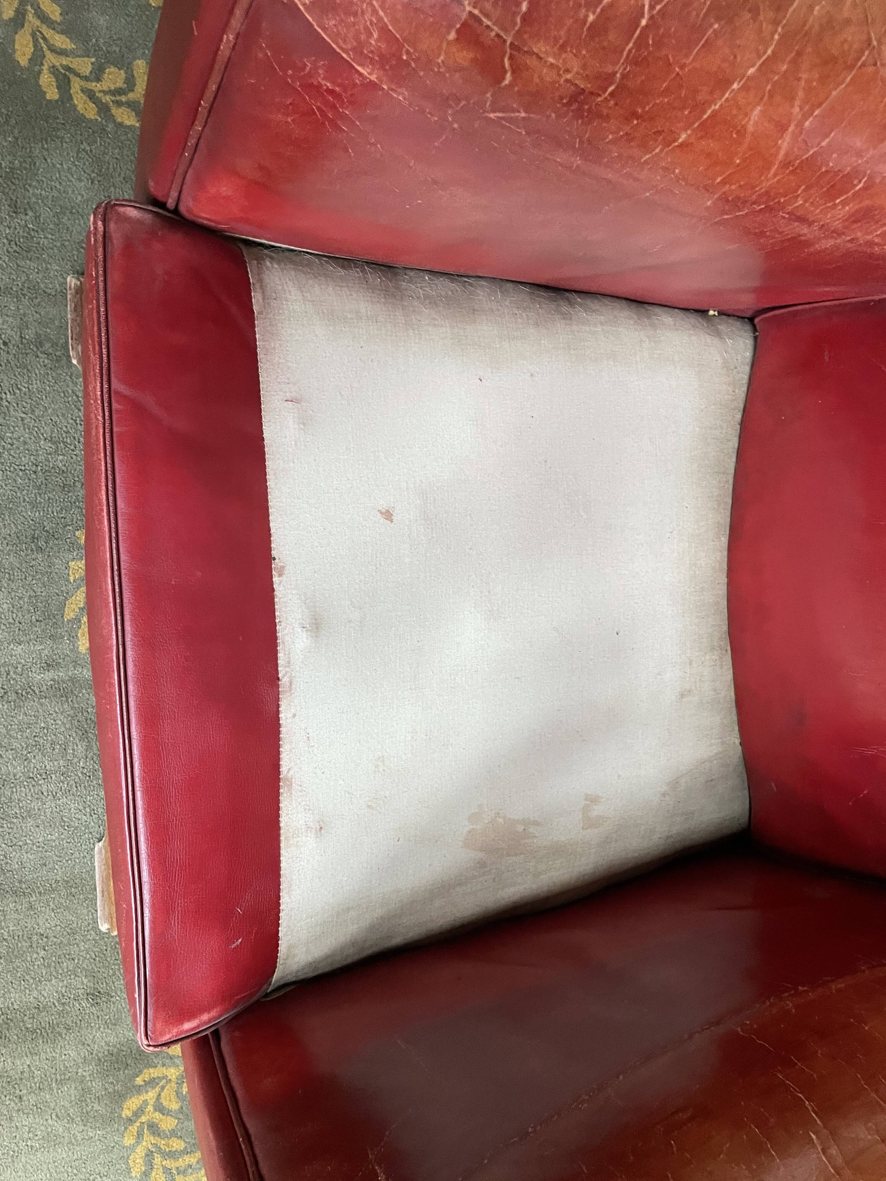 Fauteuil club époque Art Déco