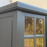 Glass-glazed Parisian wardrobe 1930