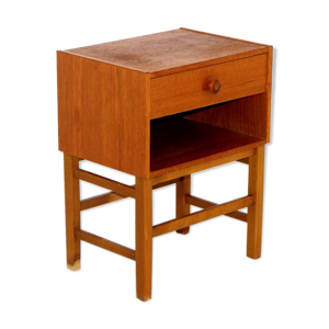 Table de chevet en teck