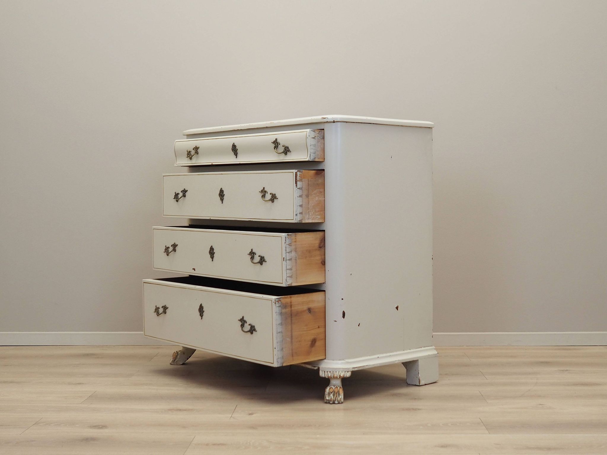 Pine chest of drawers, Danish design, 1950s, production: Denmark