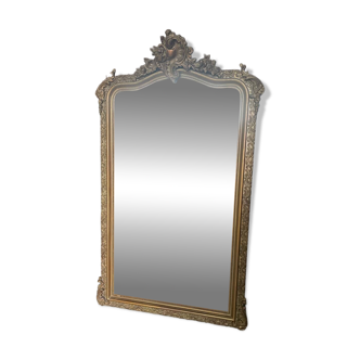 Large Louis XV style mirror