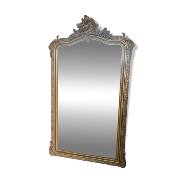 Large mirror in Louis XV style