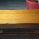 Solid oak farm table