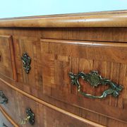 Marquetry style chest of drawers