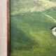 Painting "The Tree in the Valley", oil on panel, signed, 1936