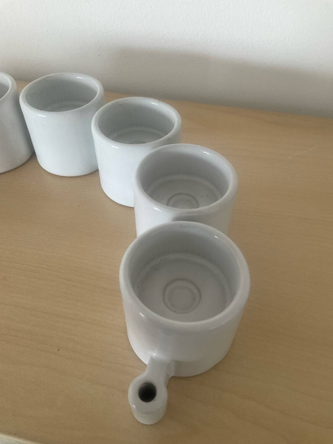 Set of 10 vintage candlesticks by Elhén Johansson