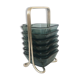 Set of ashtrays, Wagenfeld, WMF