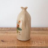 Vintage Ceramic Jug Vase With Autumnal Painting, Fall & Thanksgiving