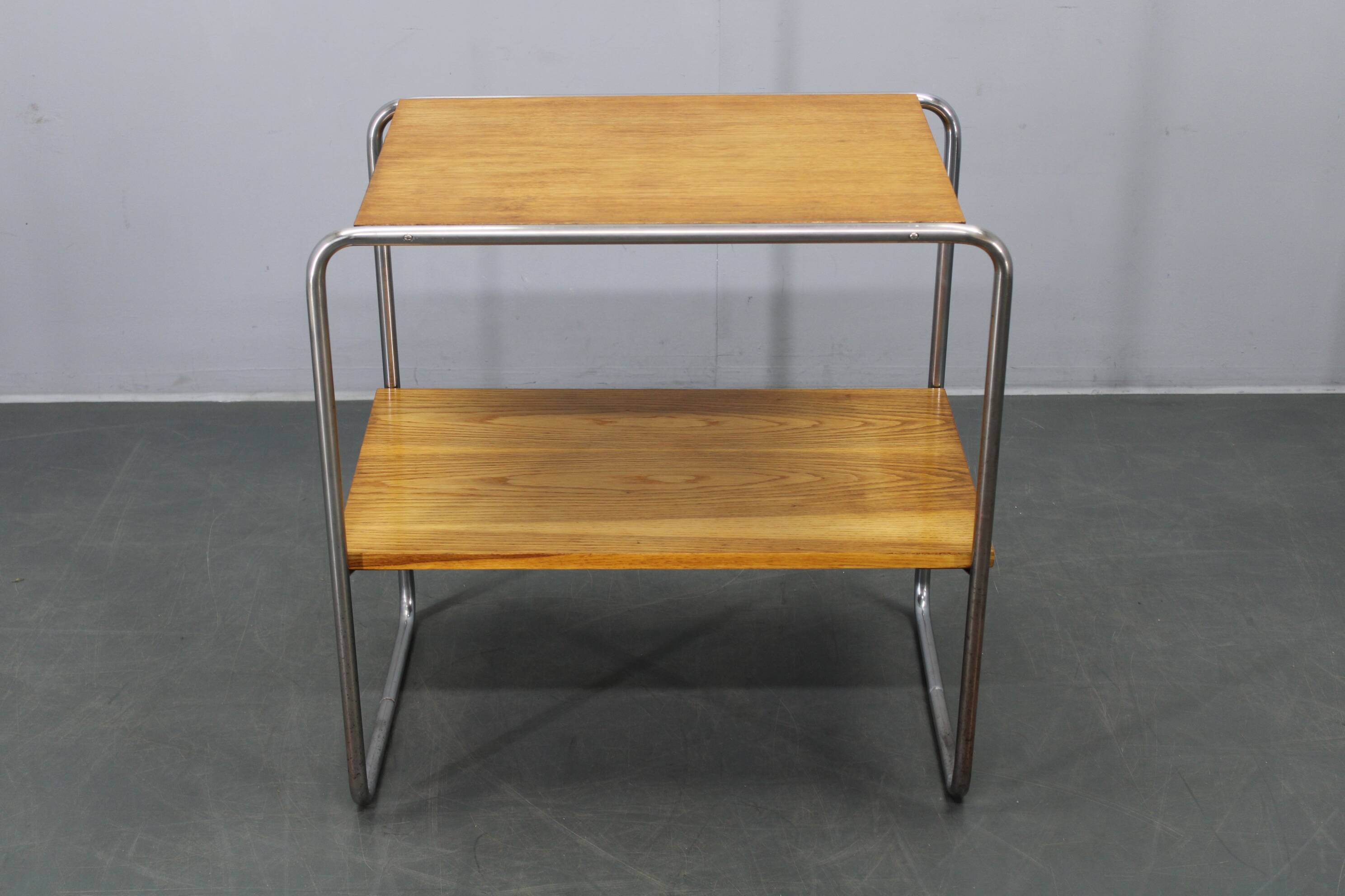Bauhaus side table by Marcel Breuer, Czechoslovakia, 1930s