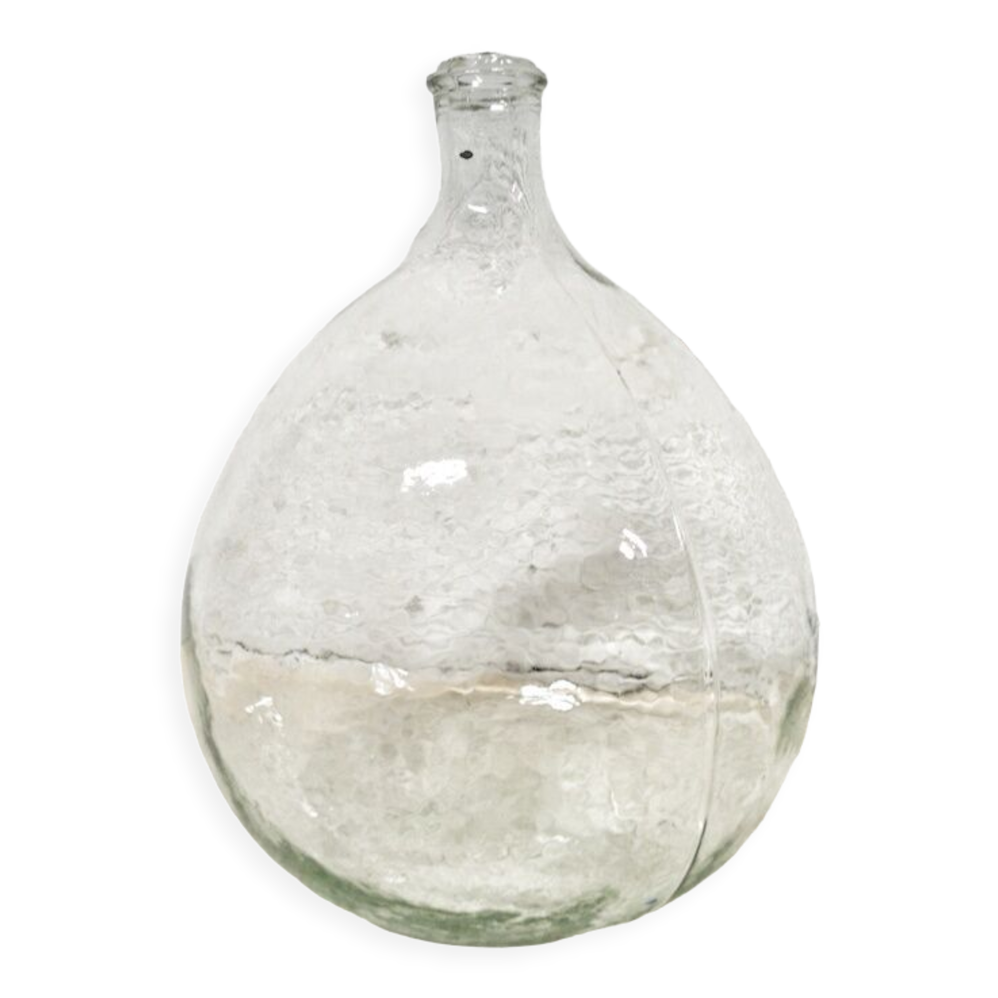 Demijohn transparent glass