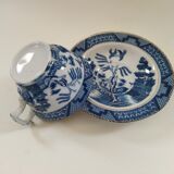 Blue Willow porcelain cup