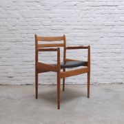 Rare armchair in oak by Jos De Mey for Van Den Berghe-Pauvers, 1960s