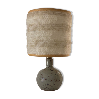 Stoneware lamp from the 60s