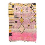 Berbere boujad pink carpet in wool